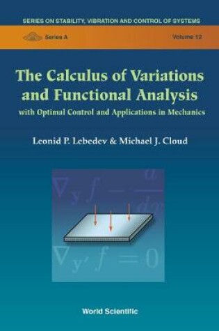 Cover of Calculus Of Variations And Functional Analysis, The: With Optimal Control And Applications In Mechanics