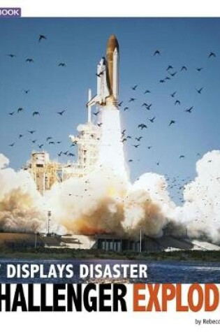 Cover of TV Displays Disaster as the Challenger Explodes