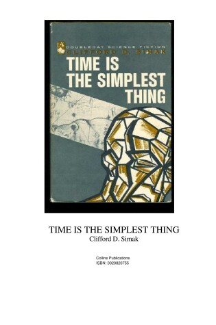 Cover of Time is the Simplest Thing