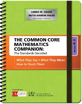 Book cover for The Common Core Mathematics Companion: The Standards Decoded, Grades K-2