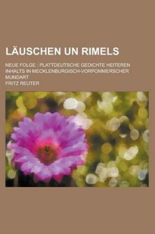 Cover of Lauschen Un Rimels; Neue Folge