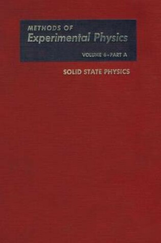 Cover of Solid State Physics. Part a