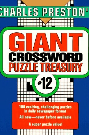 Cover of Charles Preston's Giant Crossword Treasury #12