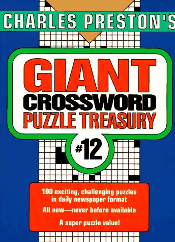 Book cover for Charles Preston's Giant Crossword Treasury #12