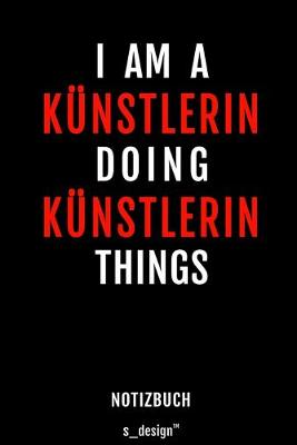 Book cover for Notizbuch für Künstlerin