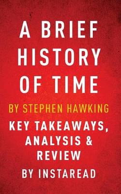 Book cover for A Brief History of Time by Stephen Hawking Key Takeaways, Analysis & Review