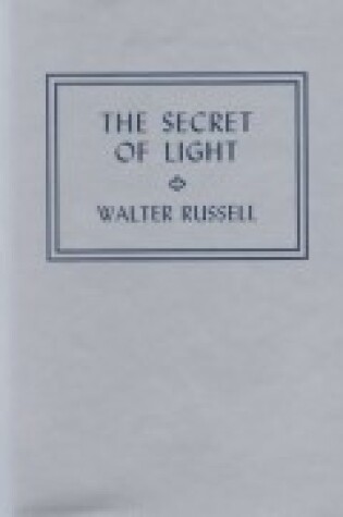 Cover of The Secret of Light