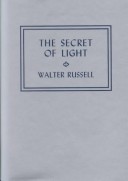 Book cover for The Secret of Light