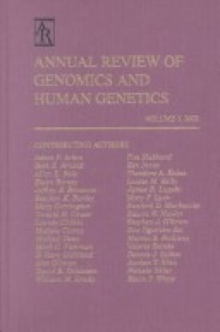 Cover of Genomics & Human Genetics