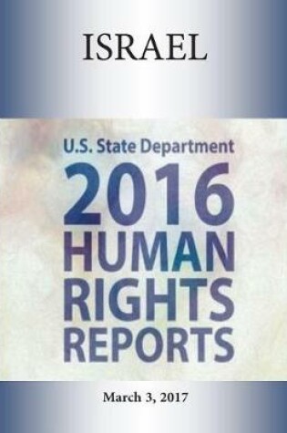 Cover of ISRAEL 2016 HUMAN RIGHTS Report