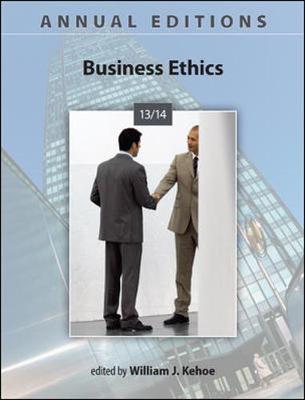 Book cover for Annual Editions: Business Ethics 13/14