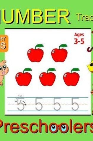 Cover of Number Tracing for Preschoolers