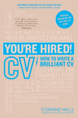 Book cover for You're Hired! CV