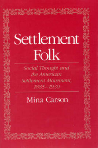 Cover of Settlement Folk