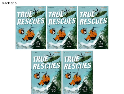 Book cover for Read Write Inc. Fresh Start Readers: Book 11: True Rescues & A Dog Can Do What? - Pack of 5