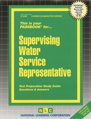 Cover of Supervising Water Service Representative