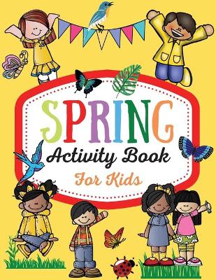 Book cover for Spring Activity Book for Kids