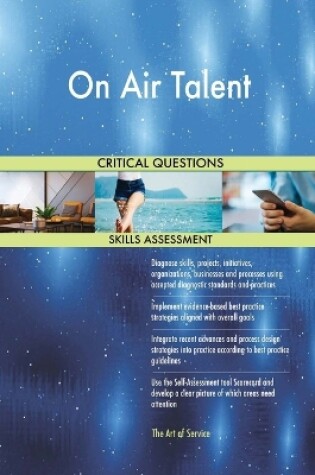 Cover of On Air Talent Critical Questions Skills Assessment