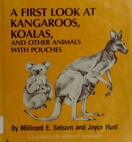 Book cover for A First Look at Kangaroos, Koalas, and Other Animals with Pouches