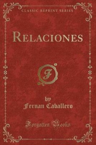 Cover of Relaciones (Classic Reprint)