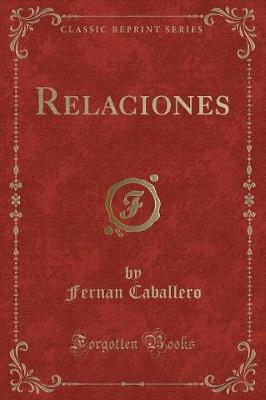 Book cover for Relaciones (Classic Reprint)