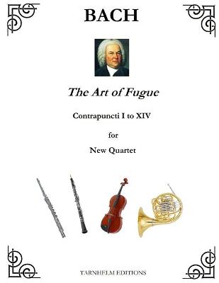 Book cover for The Art of Fugue Contrapuncti I to XIV