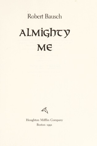 Cover of Almighty ME