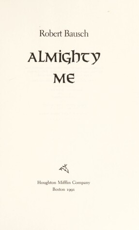 Book cover for Almighty ME