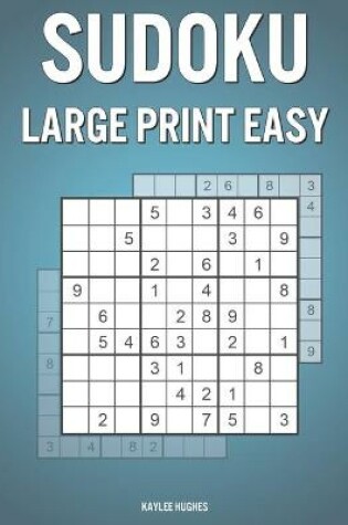 Cover of Sudoku Large Print Easy