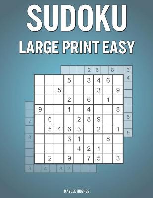 Book cover for Sudoku Large Print Easy