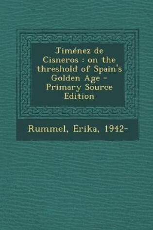 Cover of Jimenez de Cisneros