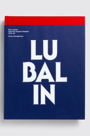 Cover of Herb Lubalin: American Graphic Designer