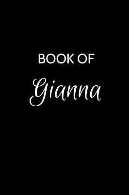 Book cover for Book of Gianna