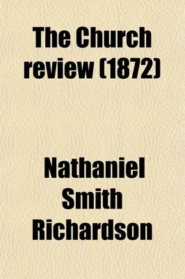 Book cover for The Church Review (Volume 24)