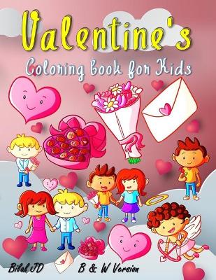 Book cover for Valentine's Coloring Book for Kids