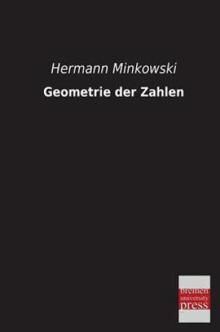 Cover of Geometrie Der Zahlen