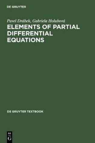 Cover of Elements of Partial Differential Equations