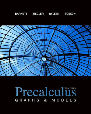 Book cover for Precalculus: Graphs & Models with Mathzone Access Card