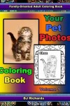 Book cover for Your Pet Photos Coloring Book