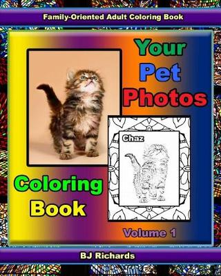 Book cover for Your Pet Photos Coloring Book