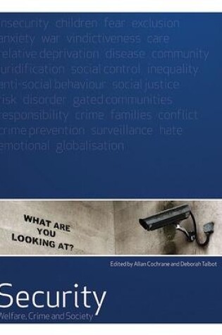 Cover of Security: Welfare, Crime and Society