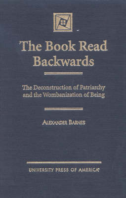 Book cover for The Book Read Backwards