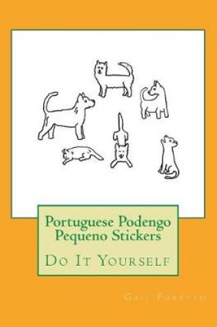 Cover of Portuguese Podengo Pequeno Stickers