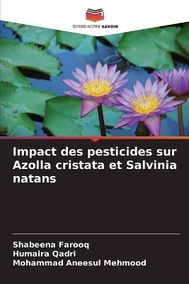 Book cover for Impact des pesticides sur Azolla cristata et Salvinia natans