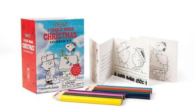 Book cover for Peanuts: A Charlie Brown Christmas Coloring Kit