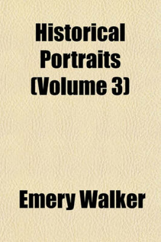 Cover of Historical Portraits (Volume 3)