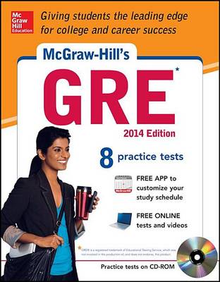 Cover of McGraw-Hill's GRE , 2014 Edition