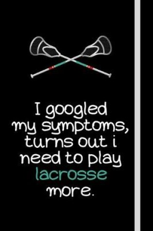 Cover of I googled my symptoms, turns out i need to play lacrosse more.