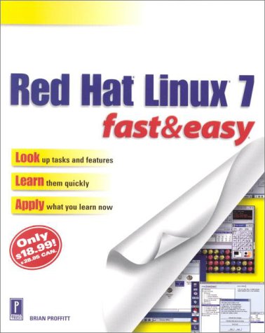 Book cover for Red Hat Linux X Fast and Easy