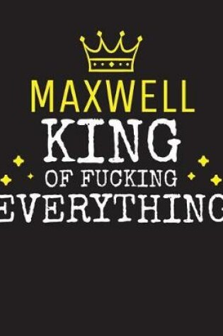 Cover of MAXWELL - King Of Fucking Everything